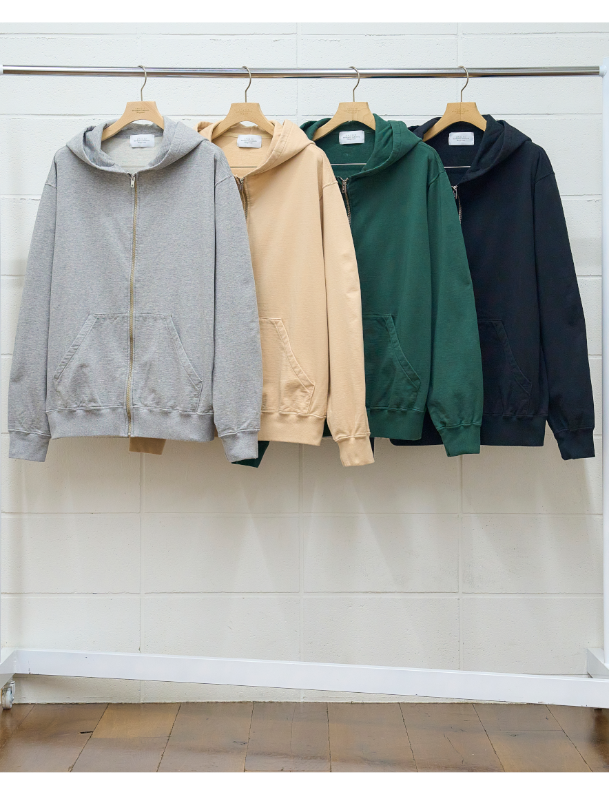 <img class='new_mark_img1' src='https://img.shop-pro.jp/img/new/icons41.gif' style='border:none;display:inline;margin:0px;padding:0px;width:auto;' />UNUSED - Zip up hoodie (BLACK)  US2335