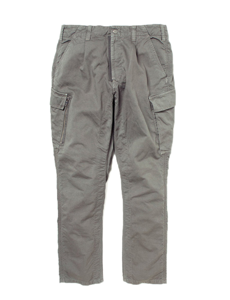<img class='new_mark_img1' src='https://img.shop-pro.jp/img/new/icons50.gif' style='border:none;display:inline;margin:0px;padding:0px;width:auto;' />nonnative - SOLDIER 6P TROUSERS COTTON GERMAN CODE CLOTH OVERDYED (CEMENT)