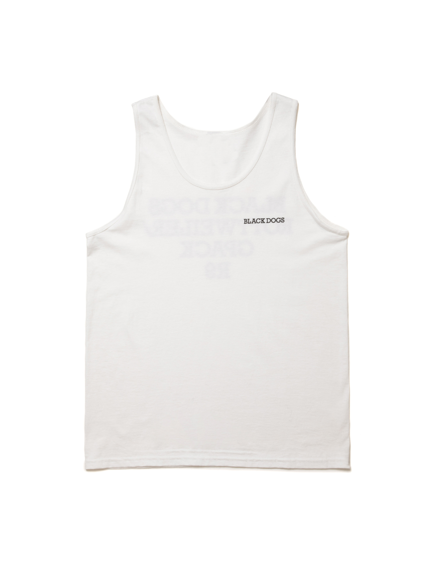 <img class='new_mark_img1' src='https://img.shop-pro.jp/img/new/icons50.gif' style='border:none;display:inline;margin:0px;padding:0px;width:auto;' />ROTTWEILER - R9 TANK TOP (WHITE)