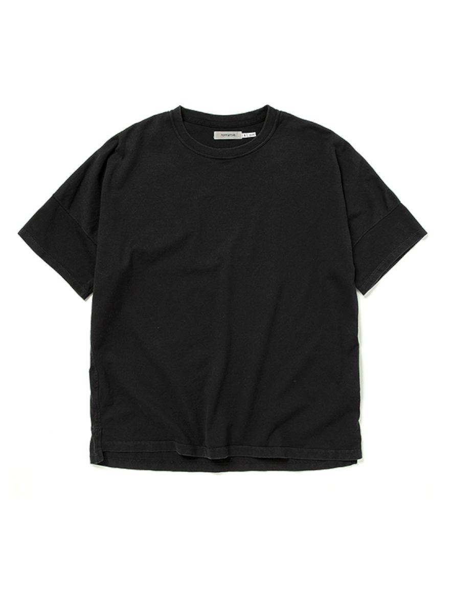 <img class='new_mark_img1' src='https://img.shop-pro.jp/img/new/icons1.gif' style='border:none;display:inline;margin:0px;padding:0px;width:auto;' />nonnative - CLERK S/S TEE COTTON JERSEY OVERDYED (BLACK)