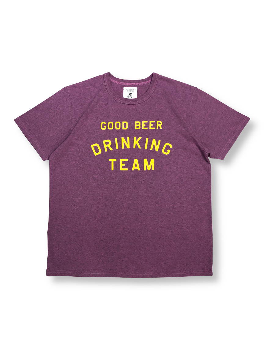 <img class='new_mark_img1' src='https://img.shop-pro.jp/img/new/icons50.gif' style='border:none;display:inline;margin:0px;padding:0px;width:auto;' />TACOMA FUJI RECORDS / GOOD BEER DRINKING TEAM designed by Shuntaro Watanabe (HEATHER PINK)
