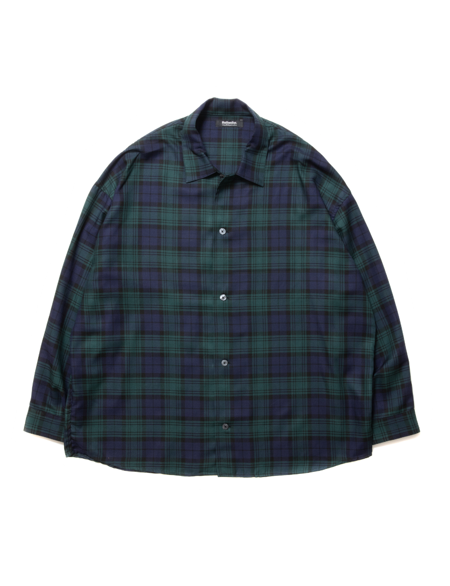 <img class='new_mark_img1' src='https://img.shop-pro.jp/img/new/icons50.gif' style='border:none;display:inline;margin:0px;padding:0px;width:auto;' />ROTTWEILER - R9 CHECK SHIRT (GREEN)