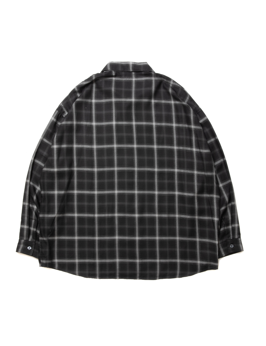 ROTTWEILER - R9 CHECK SHIRT (BLACK)【Hoen - Web】公式通販