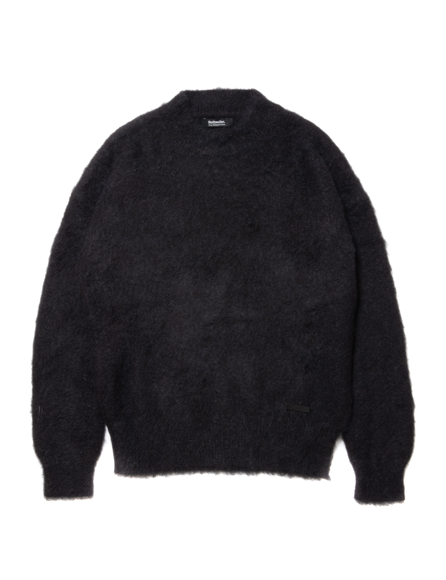 <img class='new_mark_img1' src='https://img.shop-pro.jp/img/new/icons1.gif' style='border:none;display:inline;margin:0px;padding:0px;width:auto;' />ROTTWEILER - R9 MOHIAR KNIT (BLACK)