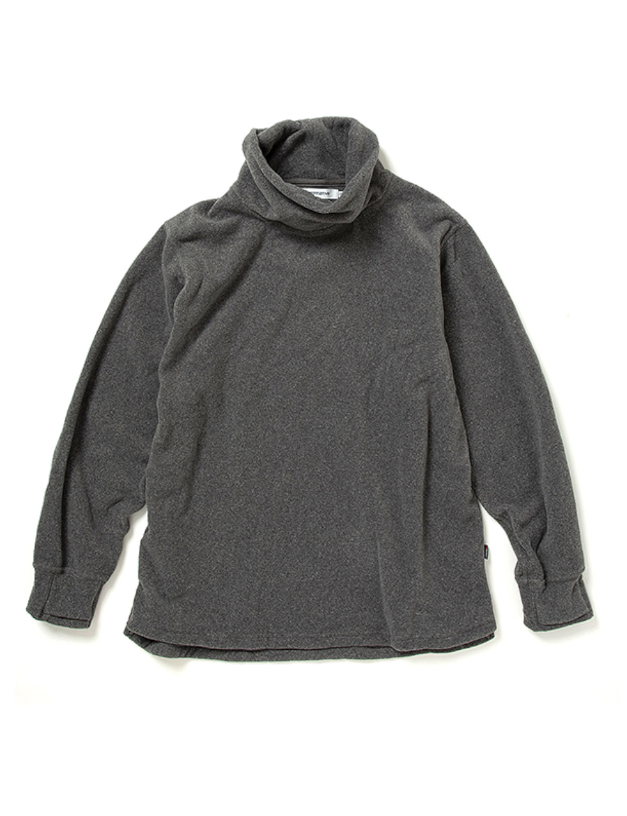 <img class='new_mark_img1' src='https://img.shop-pro.jp/img/new/icons1.gif' style='border:none;display:inline;margin:0px;padding:0px;width:auto;' />nonnative - DWELLER TURTLE NECK PULLOVER POLY FLEECE POLARTEC® (GRAY)