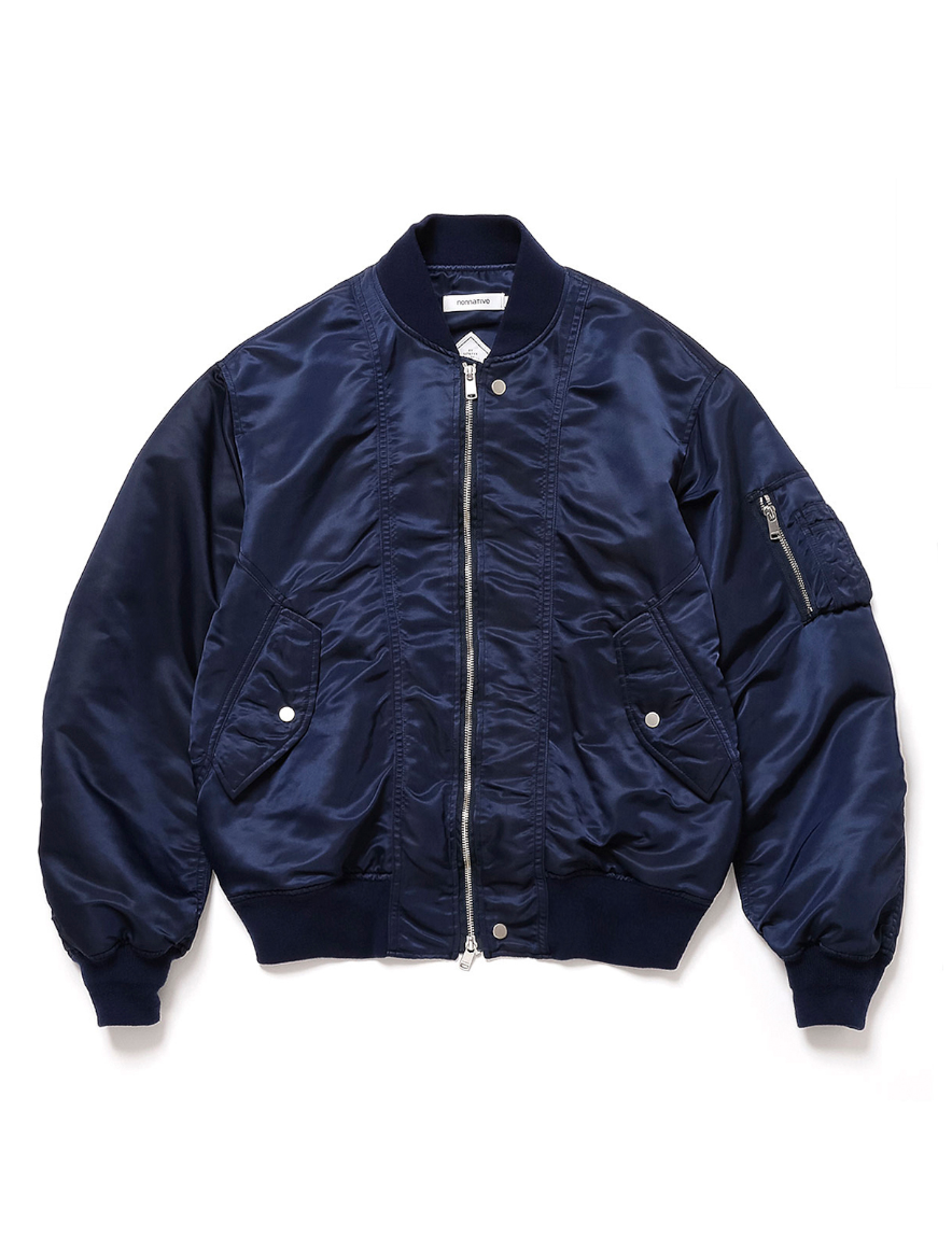 <img class='new_mark_img1' src='https://img.shop-pro.jp/img/new/icons50.gif' style='border:none;display:inline;margin:0px;padding:0px;width:auto;' />nonnative - TROOPER BLOUSON NYLON TWILLWITH GORE-TEX WINDSTOPPER® (NAVY)