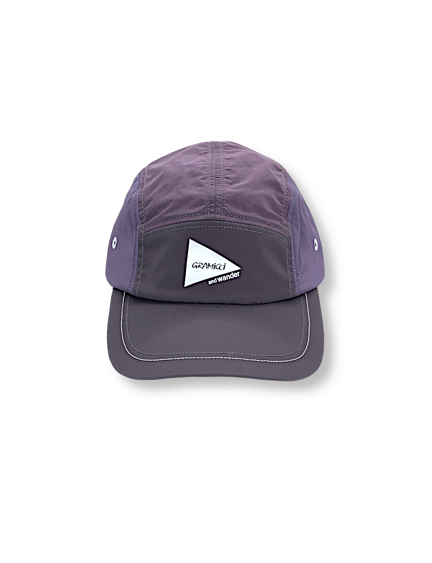 <img class='new_mark_img1' src='https://img.shop-pro.jp/img/new/icons1.gif' style='border:none;display:inline;margin:0px;padding:0px;width:auto;' />GRAMICCI  and wander PATCHWORK WIND CAP (multi purple)