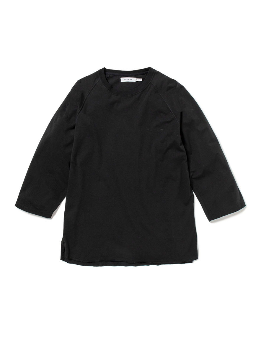 <img class='new_mark_img1' src='https://img.shop-pro.jp/img/new/icons50.gif' style='border:none;display:inline;margin:0px;padding:0px;width:auto;' />nonnative - DWELLER Q/S TEE COTTON JERSEY (BLACK)