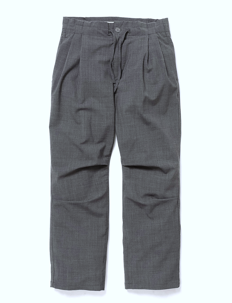 <img class='new_mark_img1' src='https://img.shop-pro.jp/img/new/icons1.gif' style='border:none;display:inline;margin:0px;padding:0px;width:auto;' />nonnative - WORKER EASY PANTS P/W/Pu TROPICAL CLOTH (CHARCOAL)
