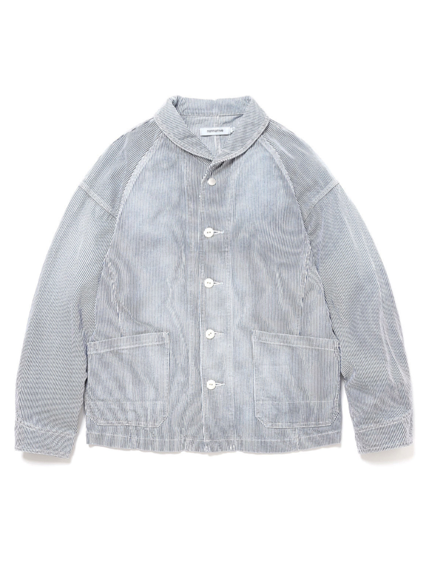 <img class='new_mark_img1' src='https://img.shop-pro.jp/img/new/icons50.gif' style='border:none;display:inline;margin:0px;padding:0px;width:auto;' />nonnative - RANCHER JACKET COTTON 10oz HICKORY