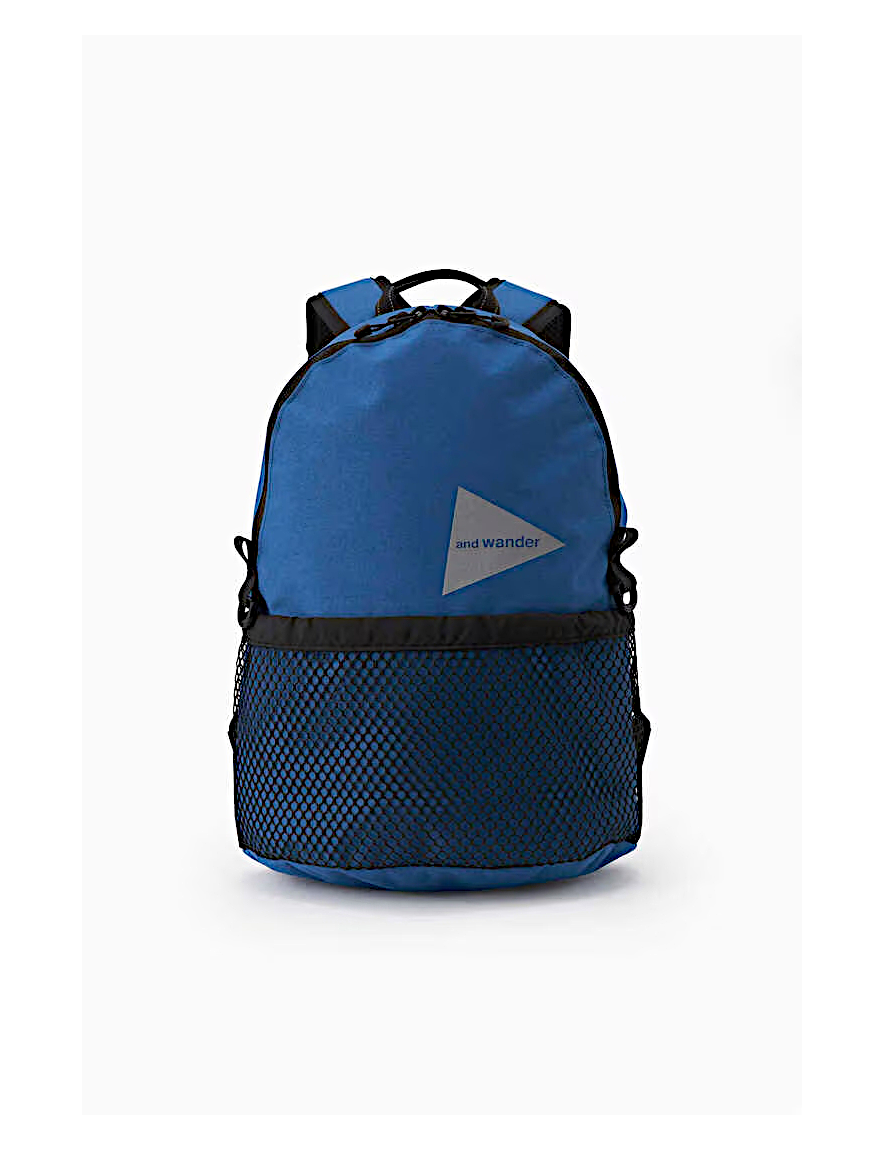<img class='new_mark_img1' src='https://img.shop-pro.jp/img/new/icons50.gif' style='border:none;display:inline;margin:0px;padding:0px;width:auto;' />and wander - recycle OX kids daypack (BLUE)