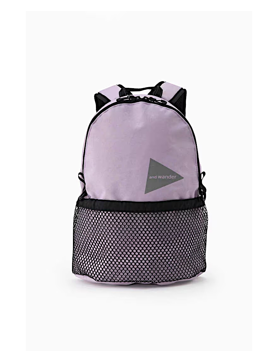 <img class='new_mark_img1' src='https://img.shop-pro.jp/img/new/icons50.gif' style='border:none;display:inline;margin:0px;padding:0px;width:auto;' />and wander - recycle OX kids daypack (L.PURPLE)
