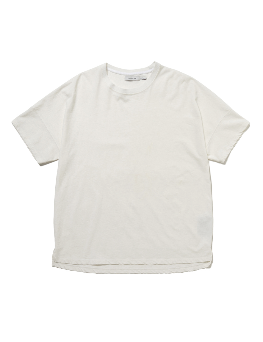 <img class='new_mark_img1' src='https://img.shop-pro.jp/img/new/icons1.gif' style='border:none;display:inline;margin:0px;padding:0px;width:auto;' />nonnative - CLERK S/S TEE COTTON JERSEY (WHITE)