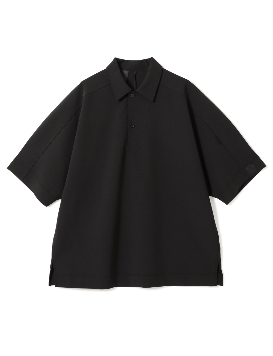 <img class='new_mark_img1' src='https://img.shop-pro.jp/img/new/icons50.gif' style='border:none;display:inline;margin:0px;padding:0px;width:auto;' />N.HOOLYWOOD - POLO SHIRT (BLACK)