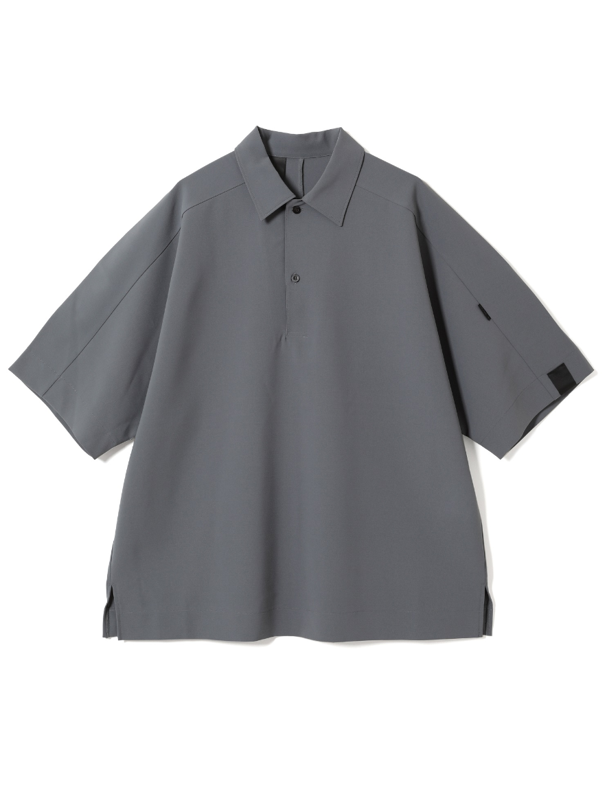 <img class='new_mark_img1' src='https://img.shop-pro.jp/img/new/icons1.gif' style='border:none;display:inline;margin:0px;padding:0px;width:auto;' />N.HOOLYWOOD - POLO SHIRT (CHARCOAL)