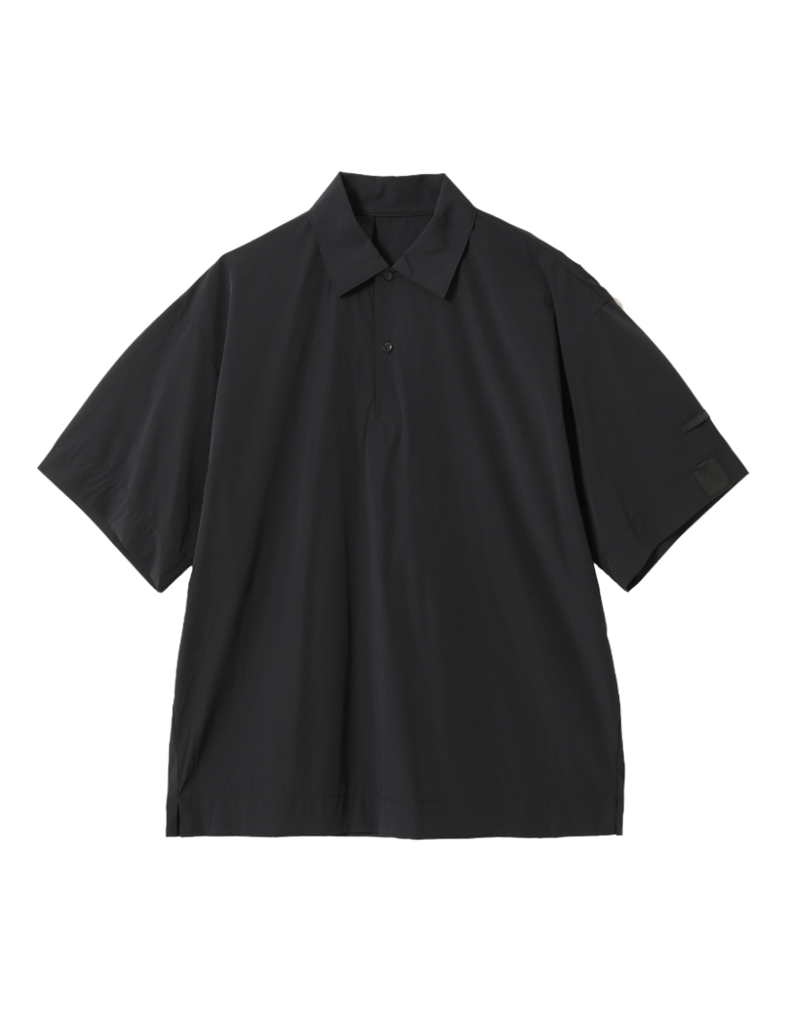 <img class='new_mark_img1' src='https://img.shop-pro.jp/img/new/icons50.gif' style='border:none;display:inline;margin:0px;padding:0px;width:auto;' />N.HOOLYWOOD - POLO SHIRT (BLACK)
