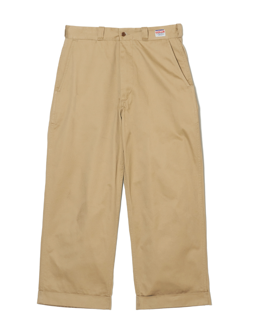 <img class='new_mark_img1' src='https://img.shop-pro.jp/img/new/icons1.gif' style='border:none;display:inline;margin:0px;padding:0px;width:auto;' />N.HOOLYWOOD - CHINO PANTS (BEIGE)