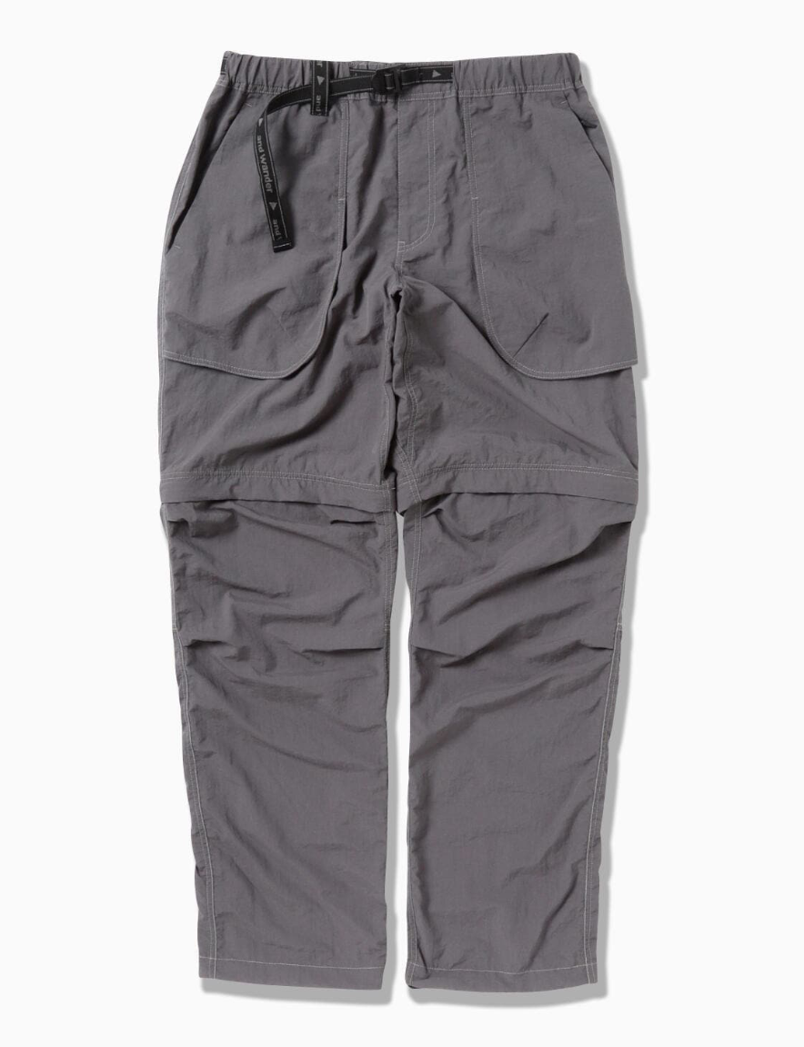 <img class='new_mark_img1' src='https://img.shop-pro.jp/img/new/icons50.gif' style='border:none;display:inline;margin:0px;padding:0px;width:auto;' />and wander - NY taffeta hiker 2way pants
