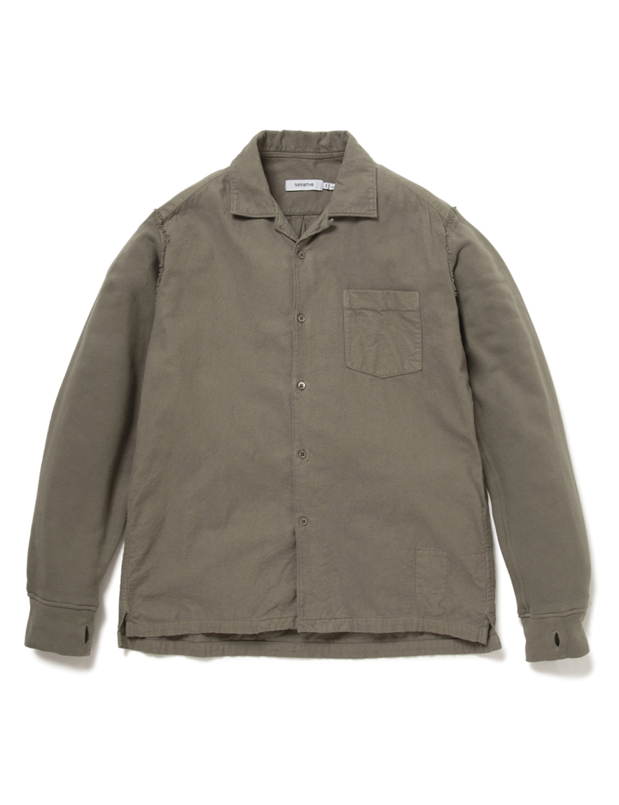 <img class='new_mark_img1' src='https://img.shop-pro.jp/img/new/icons50.gif' style='border:none;display:inline;margin:0px;padding:0px;width:auto;' />nonnative - VOYAGER SHIRT COTTON FLANNEL