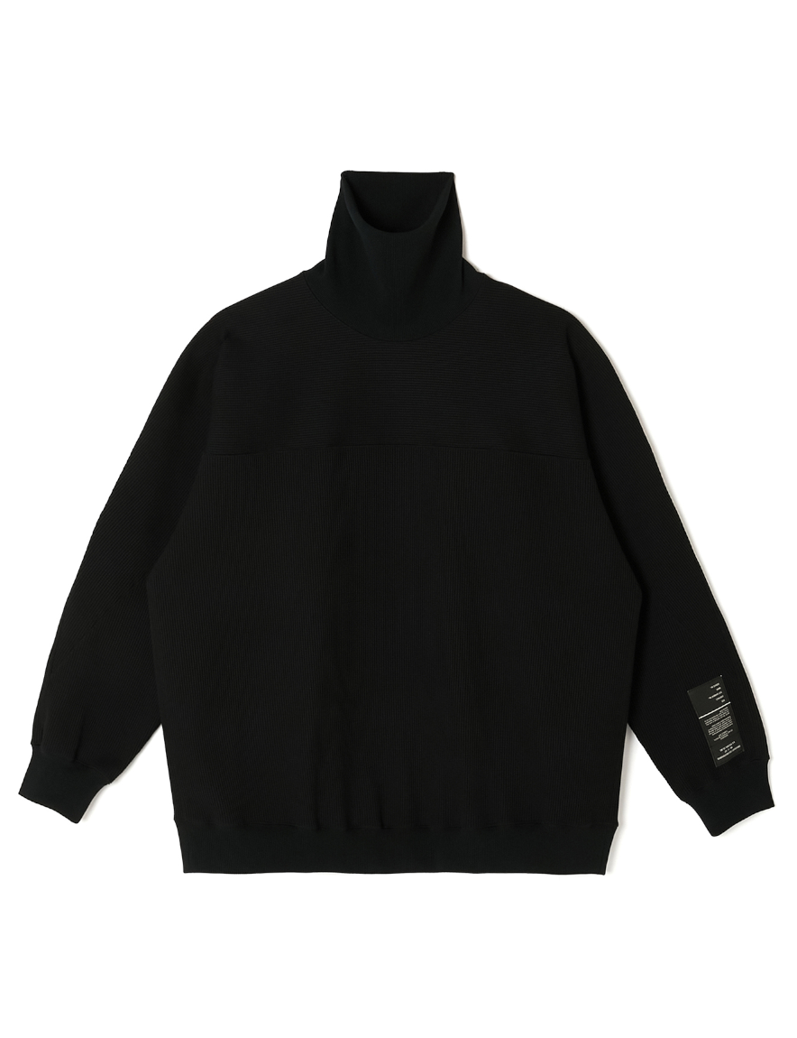 <img class='new_mark_img1' src='https://img.shop-pro.jp/img/new/icons1.gif' style='border:none;display:inline;margin:0px;padding:0px;width:auto;' />N.HOOLYWOOD - HIGH NECK LONG SLEEVE (BLACK)