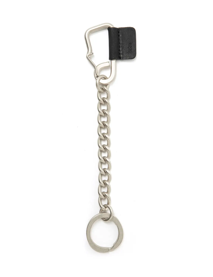 <img class='new_mark_img1' src='https://img.shop-pro.jp/img/new/icons1.gif' style='border:none;display:inline;margin:0px;padding:0px;width:auto;' />hobo - CARABINER CHAIN KEY RING with NUBUCK COW LEATHER