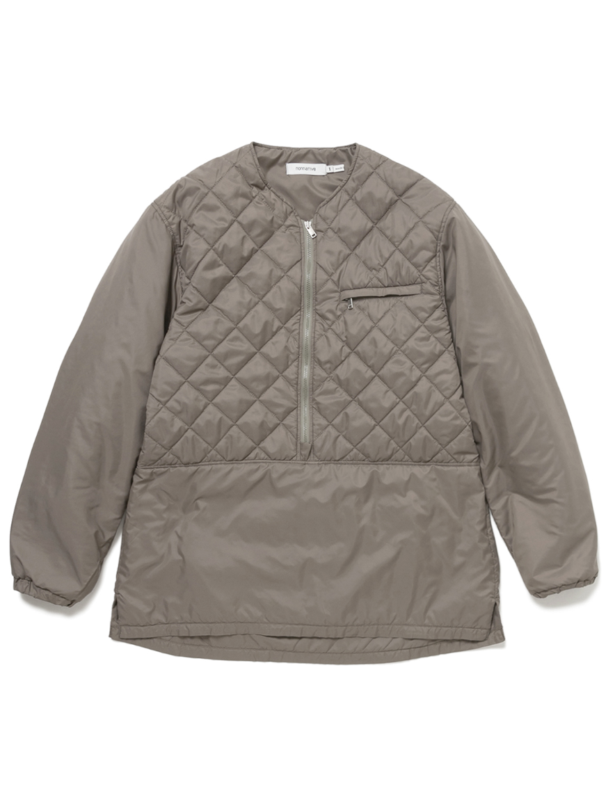 <img class='new_mark_img1' src='https://img.shop-pro.jp/img/new/icons50.gif' style='border:none;display:inline;margin:0px;padding:0px;width:auto;' />nonnative - HIKER PULLOVER PUFF JACKET POLY TAFFETA (KHAKI)