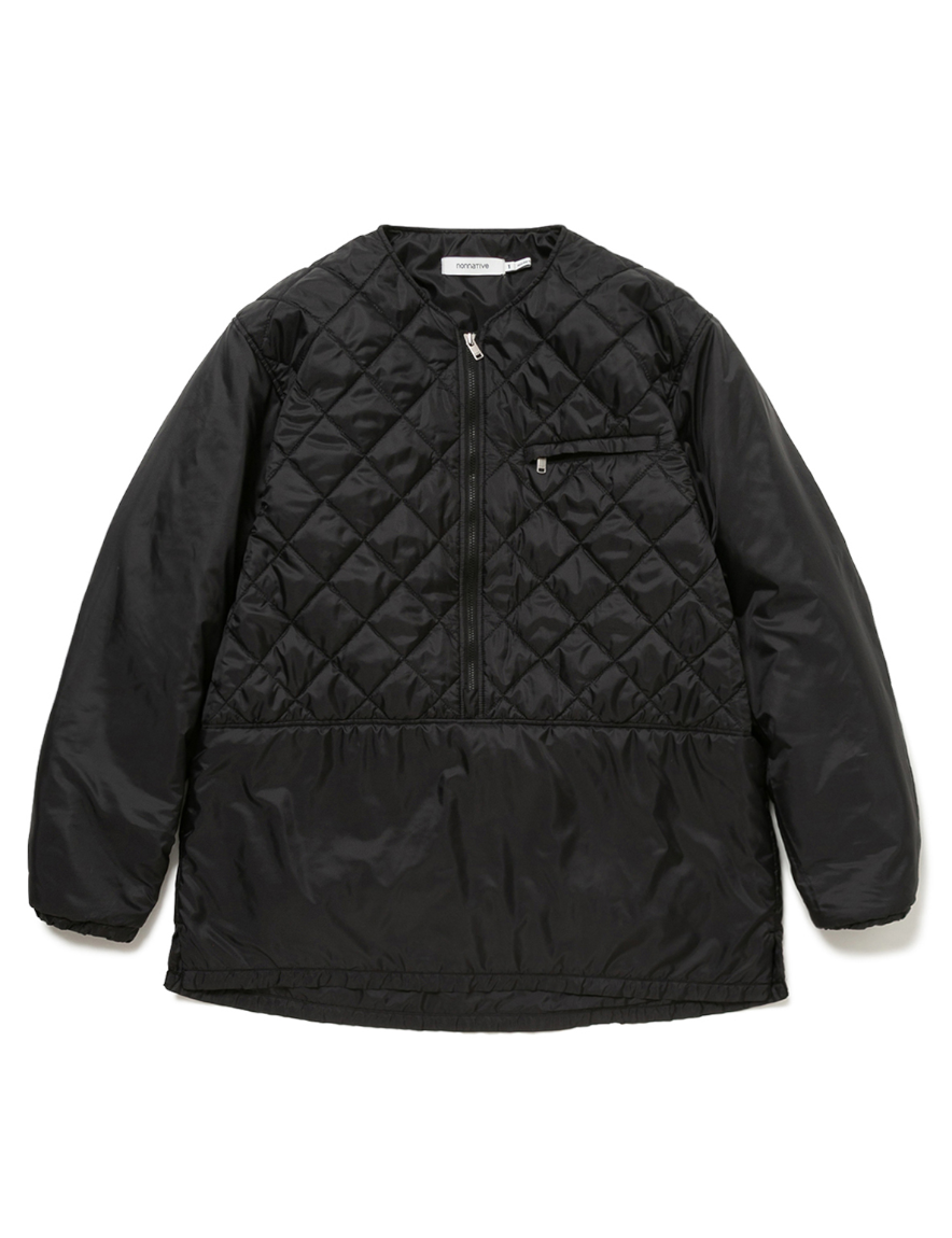 <img class='new_mark_img1' src='https://img.shop-pro.jp/img/new/icons1.gif' style='border:none;display:inline;margin:0px;padding:0px;width:auto;' />nonnative - HIKER PULLOVER PUFF JACKET POLY TAFFETA (BLACK)