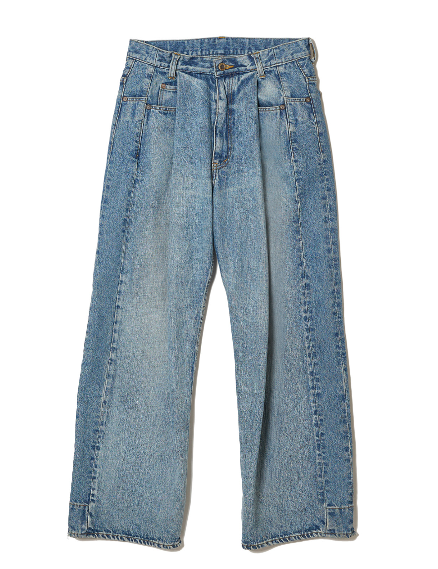 <img class='new_mark_img1' src='https://img.shop-pro.jp/img/new/icons1.gif' style='border:none;display:inline;margin:0px;padding:0px;width:auto;' />N.HOOLYWOOD - DENIM PANTS