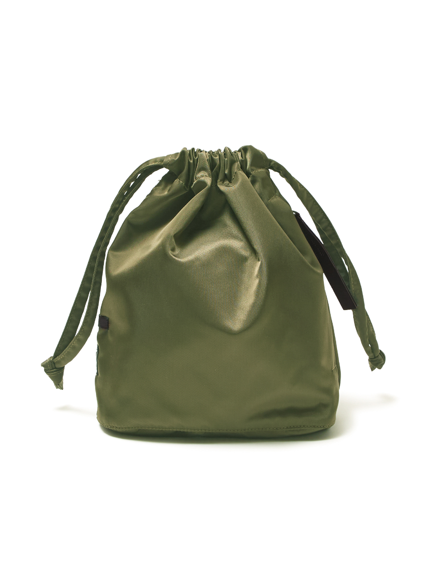 <img class='new_mark_img1' src='https://img.shop-pro.jp/img/new/icons1.gif' style='border:none;display:inline;margin:0px;padding:0px;width:auto;' />N.HOOLYWOOD COMPILE  PORTER DRAWSTRING BAG