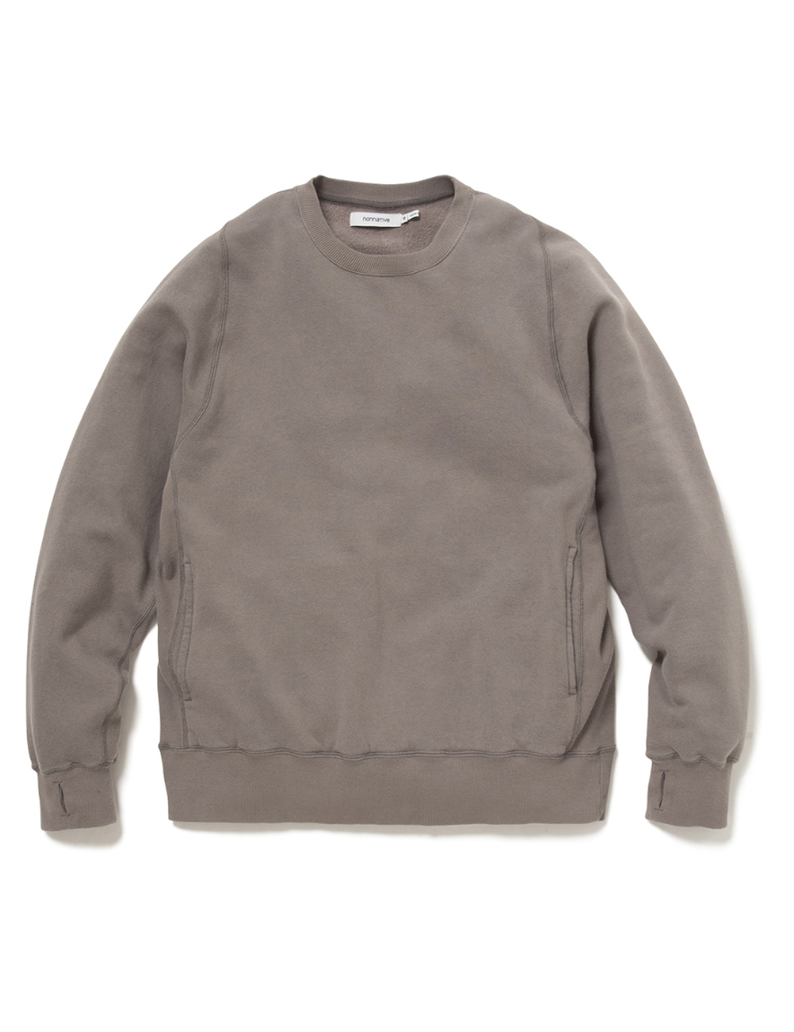 <img class='new_mark_img1' src='https://img.shop-pro.jp/img/new/icons50.gif' style='border:none;display:inline;margin:0px;padding:0px;width:auto;' />nonnative - DWELLER CREW PULLOVER COTTON SWEAT