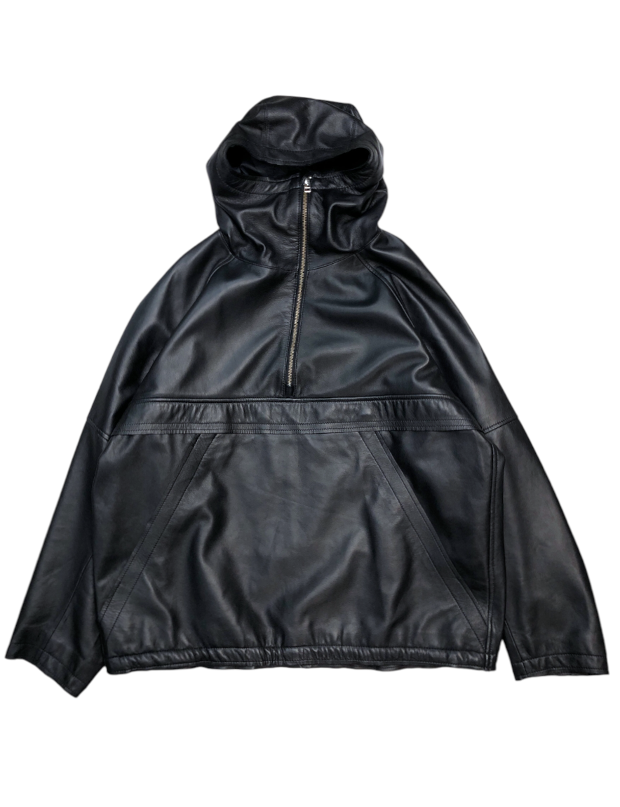 SandWaterr RESEARCHED JACKET × CCU サイズ1 SandWaterr / ORGANIZED HOODED PULLOVER / SHEEP LEATHER × CCU