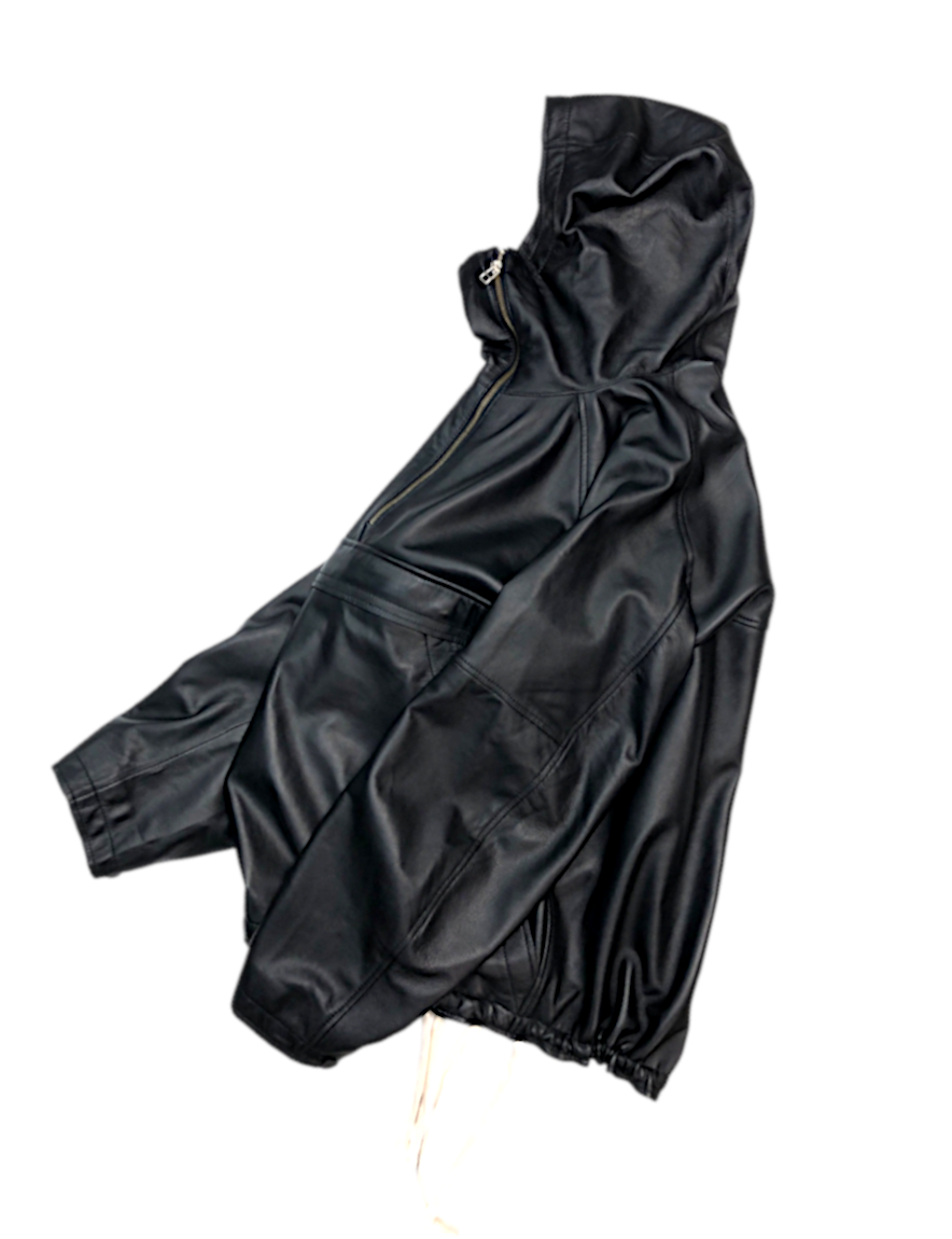 SandWaterr RESEARCHED JACKET × CCU サイズ1 SandWaterr / ORGANIZED HOODED PULLOVER / SHEEP LEATHER × CCU