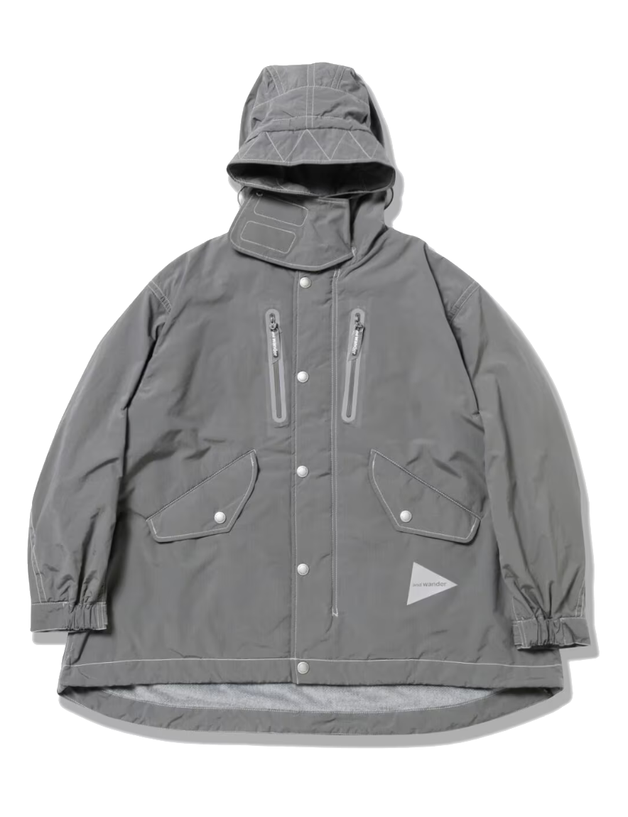 <img class='new_mark_img1' src='https://img.shop-pro.jp/img/new/icons1.gif' style='border:none;display:inline;margin:0px;padding:0px;width:auto;' />and wander - fishtail Octa coat