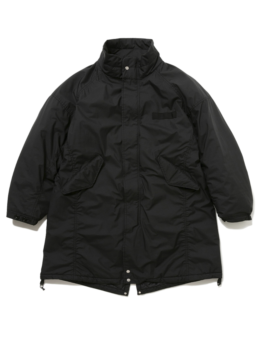 <img class='new_mark_img1' src='https://img.shop-pro.jp/img/new/icons1.gif' style='border:none;display:inline;margin:0px;padding:0px;width:auto;' />nonnative - TROOPER PUFF COAT NYLON TAFFETA WITH GORE-TEX WINDSTOPPER® (BLACK)