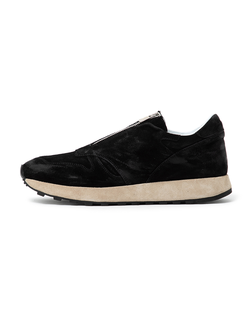 <img class='new_mark_img1' src='https://img.shop-pro.jp/img/new/icons1.gif' style='border:none;display:inline;margin:0px;padding:0px;width:auto;' />nonnative - DWELLER JOG TRAINER COW LEATHER by SABOR (BLACK)