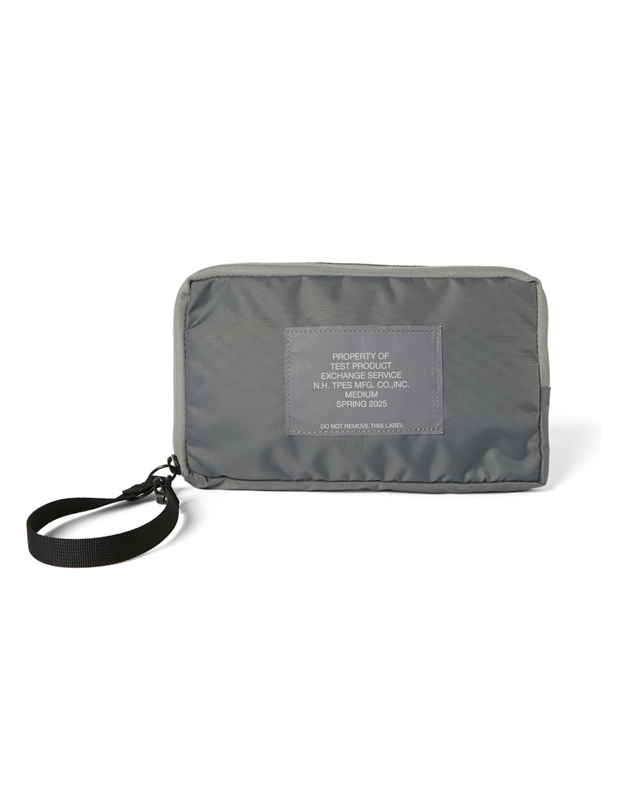 <img class='new_mark_img1' src='https://img.shop-pro.jp/img/new/icons1.gif' style='border:none;display:inline;margin:0px;padding:0px;width:auto;' />N.HOOLYWOOD - MIDDLE POUCH (GRAY)