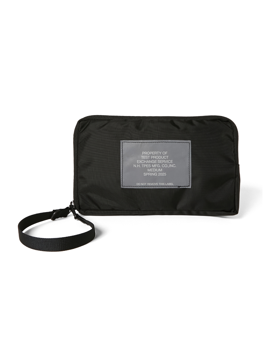 <img class='new_mark_img1' src='https://img.shop-pro.jp/img/new/icons1.gif' style='border:none;display:inline;margin:0px;padding:0px;width:auto;' />N.HOOLYWOOD - MIDDLE POUCH (BLACK)