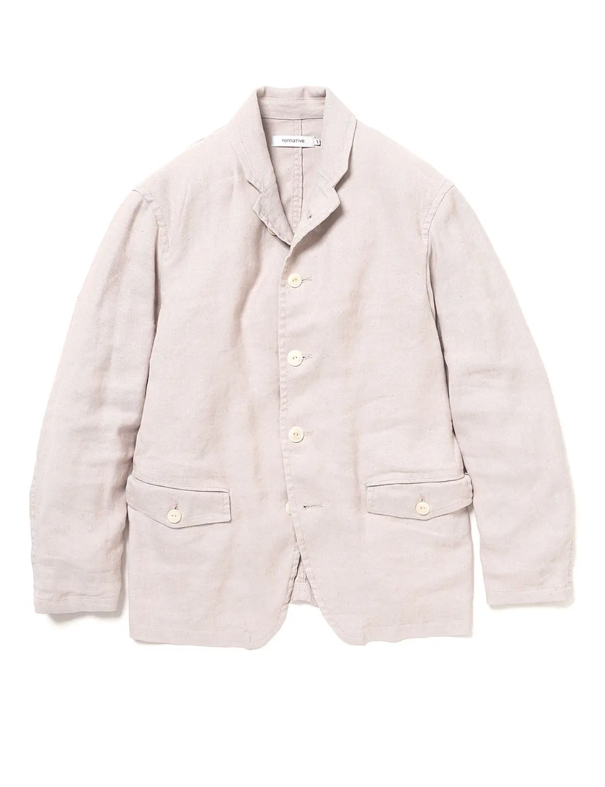 <img class='new_mark_img1' src='https://img.shop-pro.jp/img/new/icons50.gif' style='border:none;display:inline;margin:0px;padding:0px;width:auto;' />nonnative - OFFICER 5B JACKET Li/Ac TWILL (IVORY)