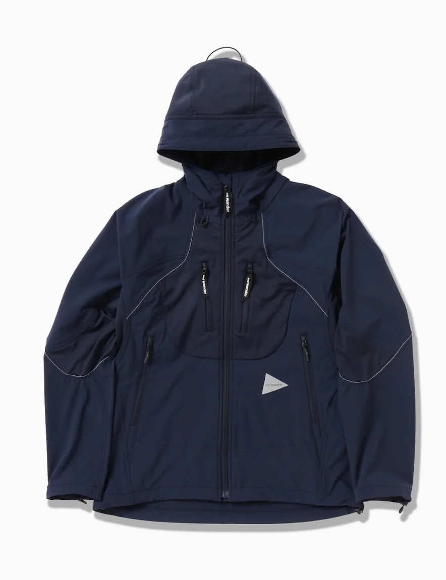 <img class='new_mark_img1' src='https://img.shop-pro.jp/img/new/icons50.gif' style='border:none;display:inline;margin:0px;padding:0px;width:auto;' />and wander - trek jacket 3 (NAVY)