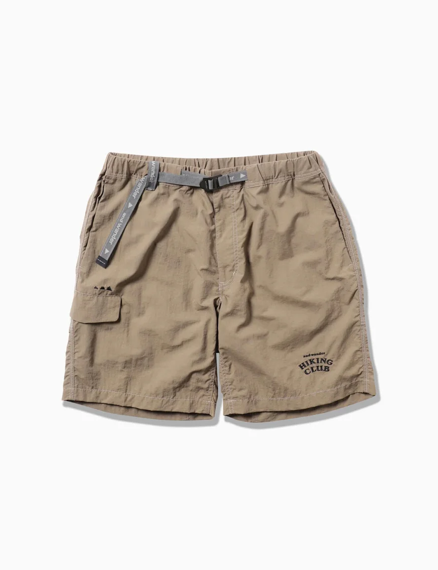 <img class='new_mark_img1' src='https://img.shop-pro.jp/img/new/icons1.gif' style='border:none;display:inline;margin:0px;padding:0px;width:auto;' />and wander - hiking club Ny taffeta hiker short pants