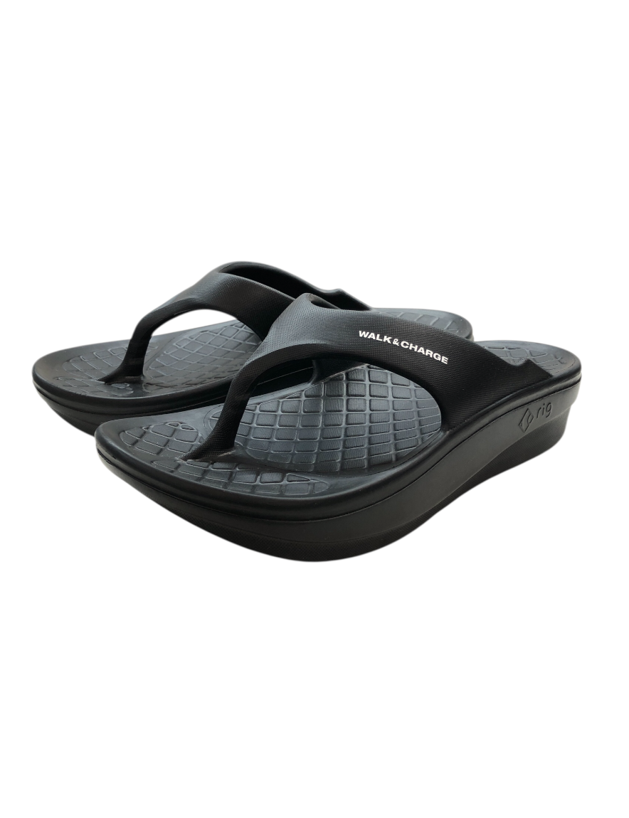 <img class='new_mark_img1' src='https://img.shop-pro.jp/img/new/icons1.gif' style='border:none;display:inline;margin:0px;padding:0px;width:auto;' />rig footwear - FLIP FLOP 2.0 (BLACK)
