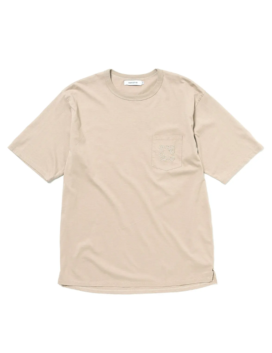 <img class='new_mark_img1' src='https://img.shop-pro.jp/img/new/icons50.gif' style='border:none;display:inline;margin:0px;padding:0px;width:auto;' />nonnative - DWELLER S/S TEE COTTON JERSEY