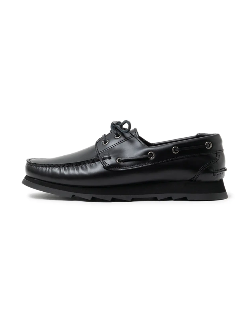 <img class='new_mark_img1' src='https://img.shop-pro.jp/img/new/icons50.gif' style='border:none;display:inline;margin:0px;padding:0px;width:auto;' />nonnative - OFFICER DECK SHOES COW LEATHER