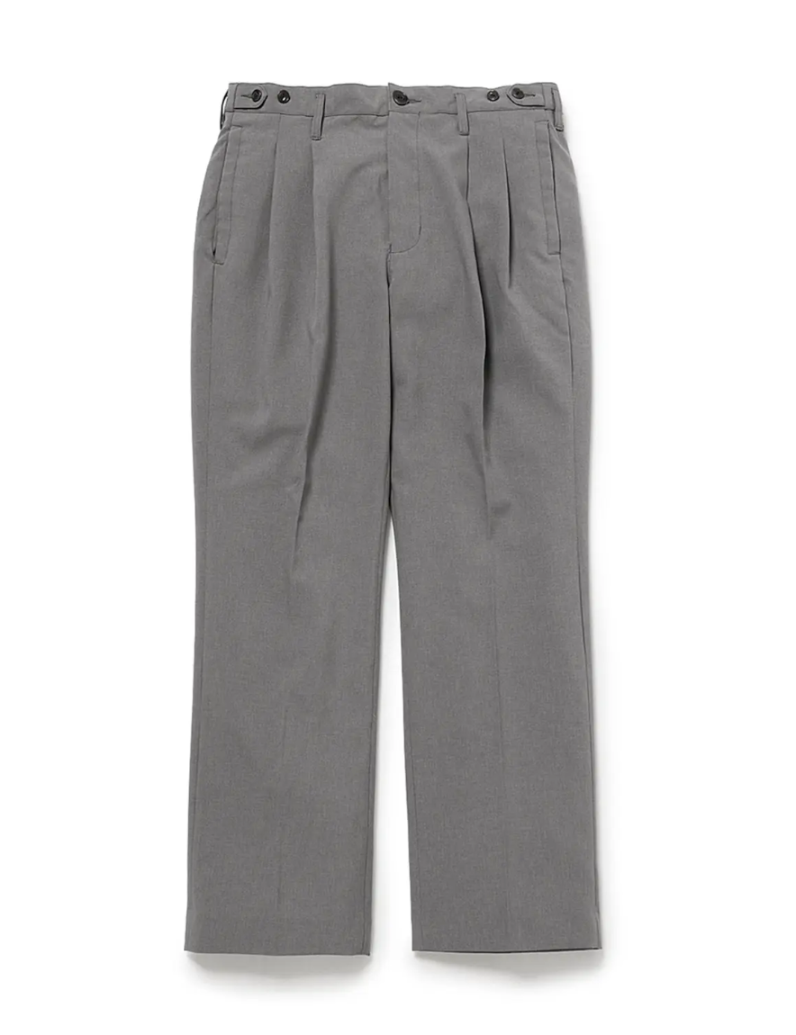 <img class='new_mark_img1' src='https://img.shop-pro.jp/img/new/icons50.gif' style='border:none;display:inline;margin:0px;padding:0px;width:auto;' />nonnative - OFFICER CHINO TROUSERS POLY WEATHER (GRAY)