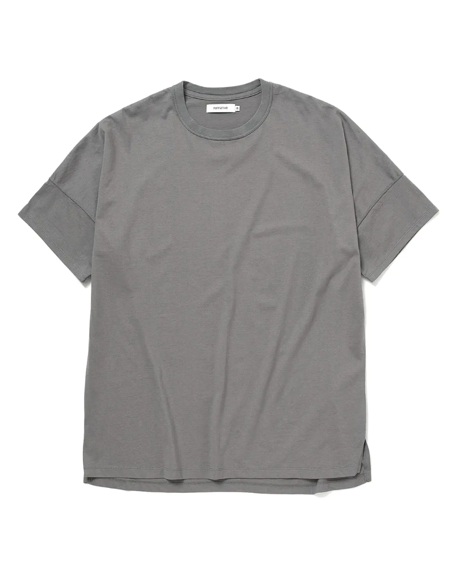 <img class='new_mark_img1' src='https://img.shop-pro.jp/img/new/icons1.gif' style='border:none;display:inline;margin:0px;padding:0px;width:auto;' />nonnative - CLERK S/S TEE COTTON JERSEY (GRAY)