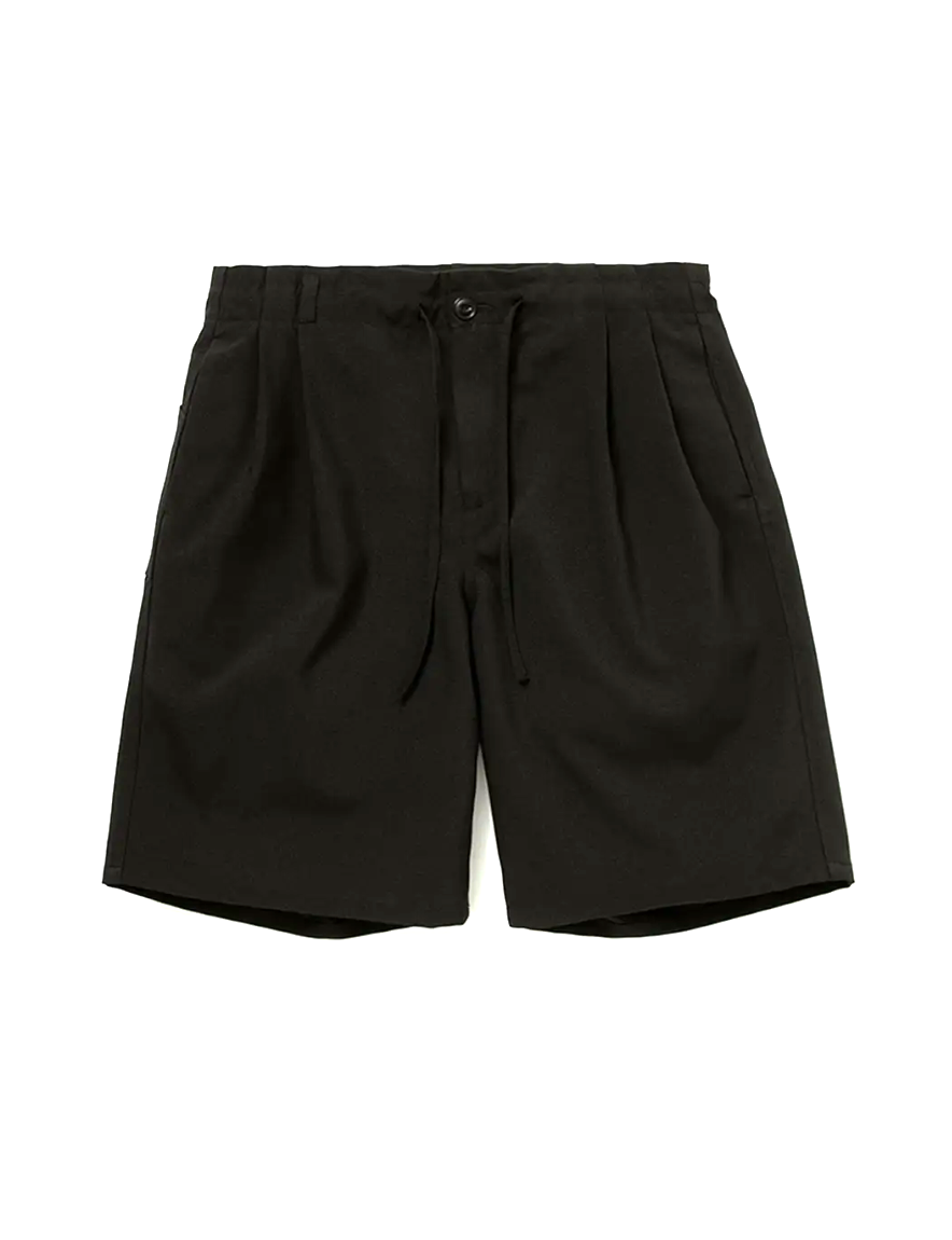 <img class='new_mark_img1' src='https://img.shop-pro.jp/img/new/icons1.gif' style='border:none;display:inline;margin:0px;padding:0px;width:auto;' />nonnative - DWELLER EASY SHORTS POLY WEATHER (BLACK)
