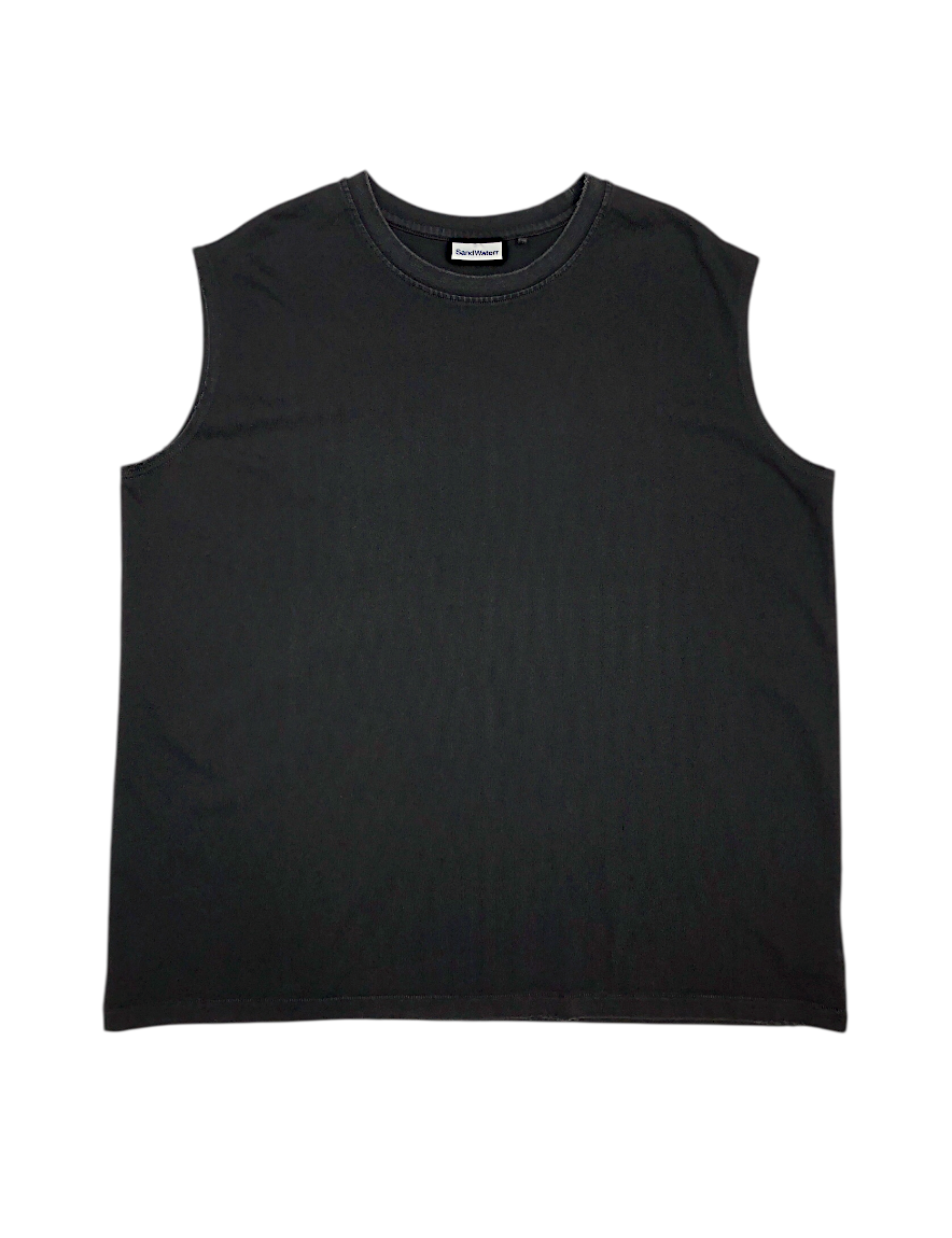 <img class='new_mark_img1' src='https://img.shop-pro.jp/img/new/icons1.gif' style='border:none;display:inline;margin:0px;padding:0px;width:auto;' />SandWaterr - ORGANIZED TEE NS / COTTON JERSEY (BLACK)
