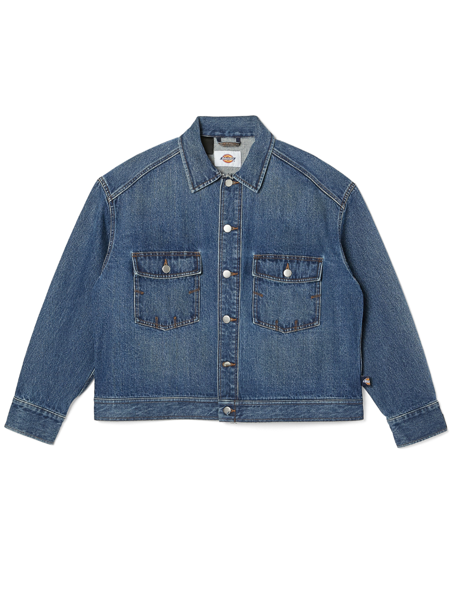 <img class='new_mark_img1' src='https://img.shop-pro.jp/img/new/icons1.gif' style='border:none;display:inline;margin:0px;padding:0px;width:auto;' />N.HOOLYWOOD COMPILE x Dickies DENIM JACKET (BLUE)