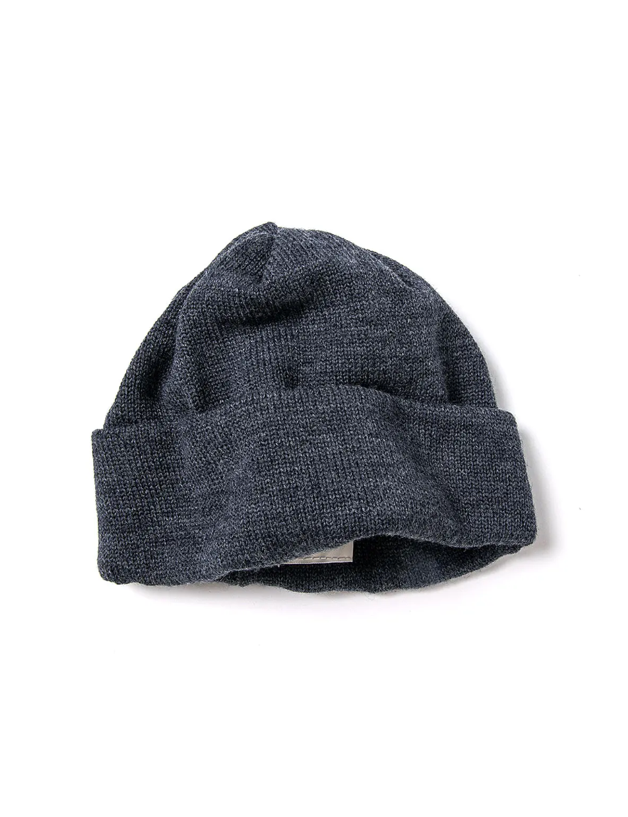 <img class='new_mark_img1' src='https://img.shop-pro.jp/img/new/icons1.gif' style='border:none;display:inline;margin:0px;padding:0px;width:auto;' />hobo - WAFFLE BEANIE W/N (CHARCOAL)