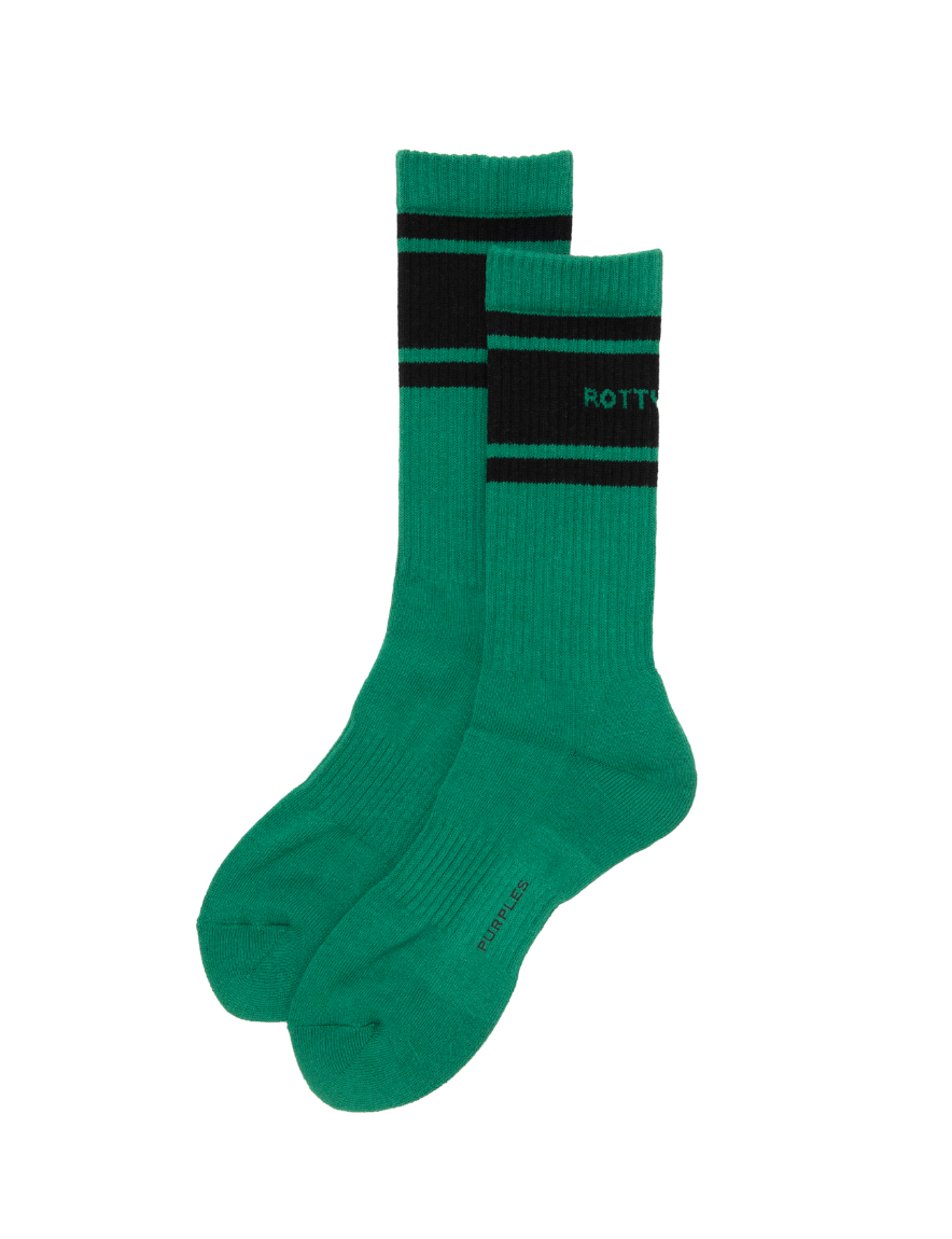 <img class='new_mark_img1' src='https://img.shop-pro.jp/img/new/icons1.gif' style='border:none;display:inline;margin:0px;padding:0px;width:auto;' />ROTTWEILER - R9 LINE SOX (GREEN)